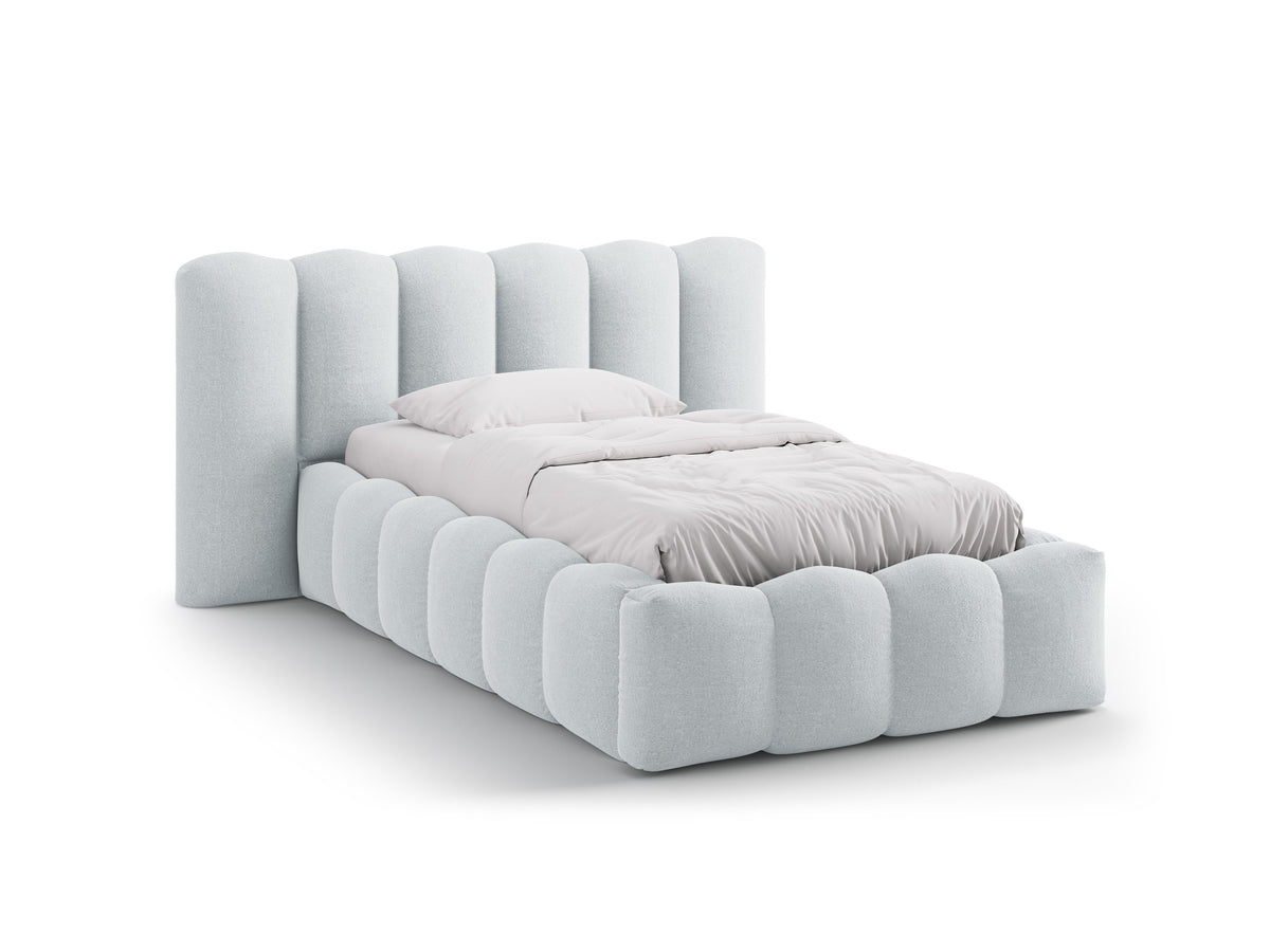 Lupine Letto Contenitore Con Testiera Letto Moly - Grigio chiaro