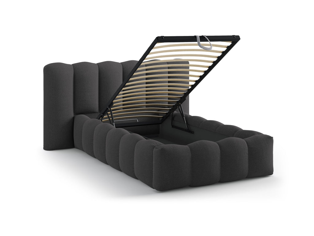 Lupine Letto Contenitore Con Testiera Letto Moly - Antracite