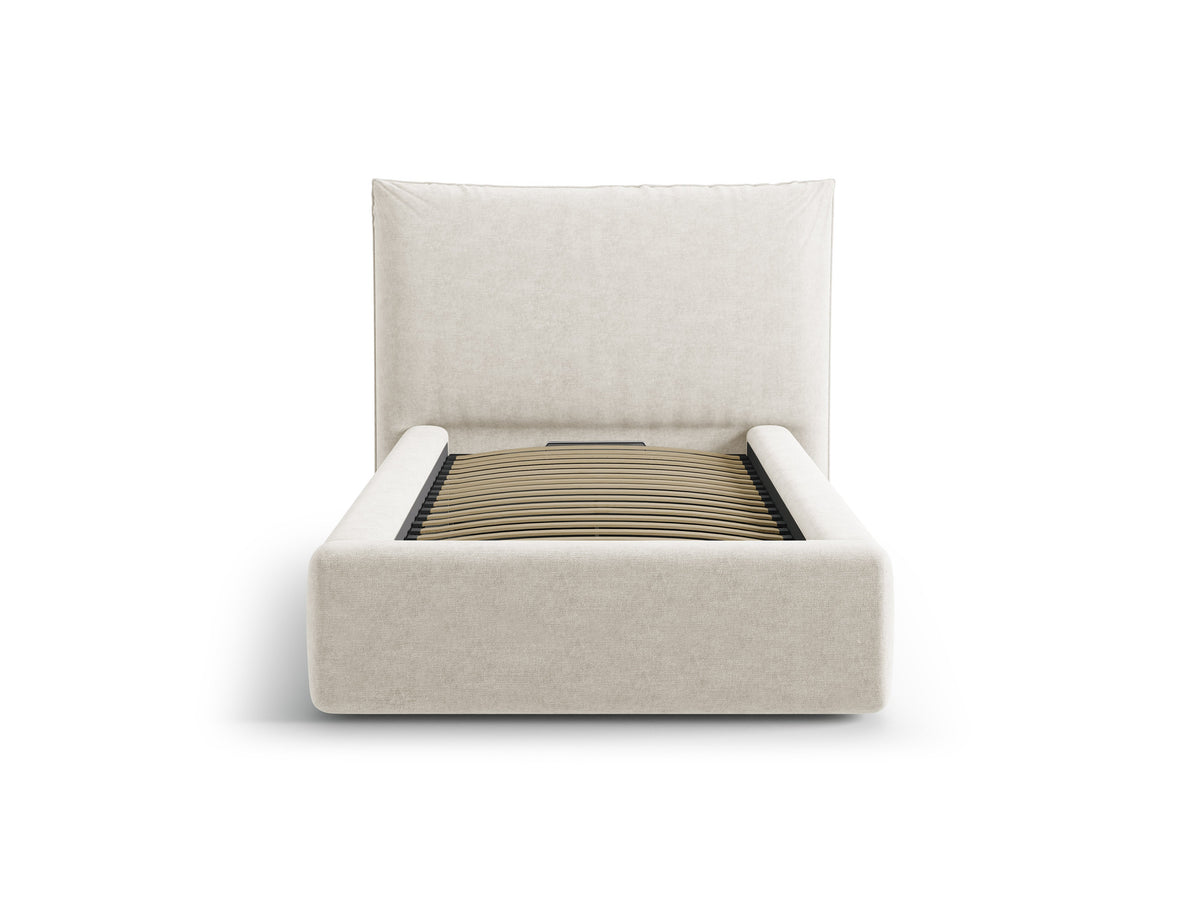 Kaelle Letto Contenitore Con Testiera Letto Perfect Harmony - Beige chiaro