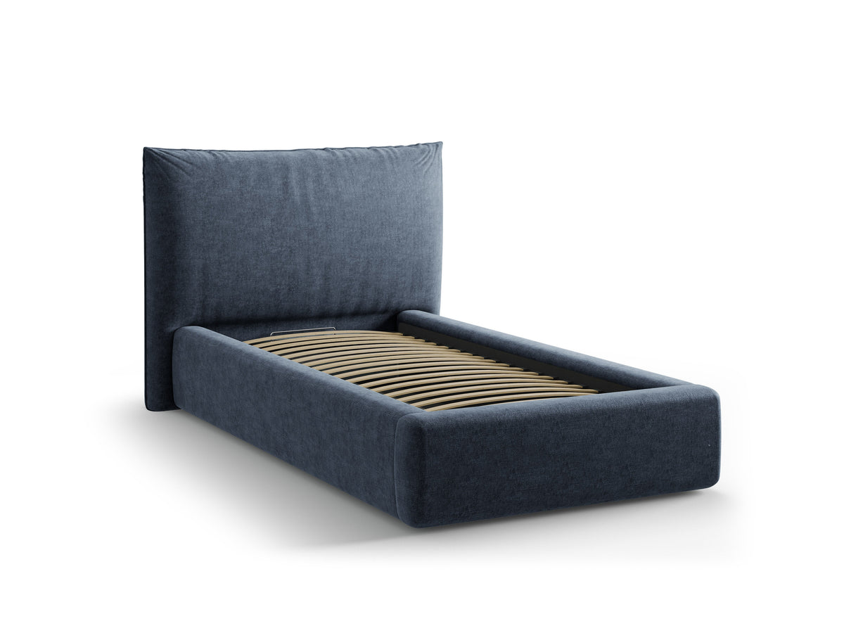 Kaelle Letto Contenitore Con Testiera Letto Perfect Harmony - Blu scuro