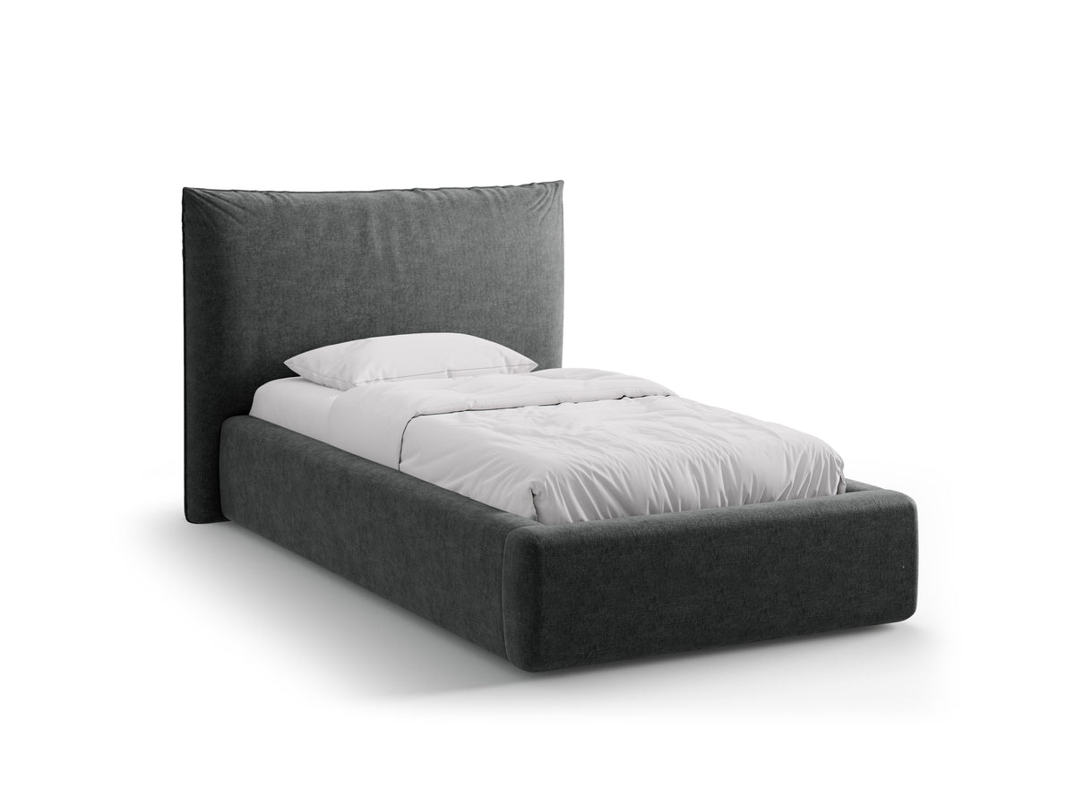 Kaelle Letto Contenitore Con Testiera Letto Perfect Harmony - Grigio scuro