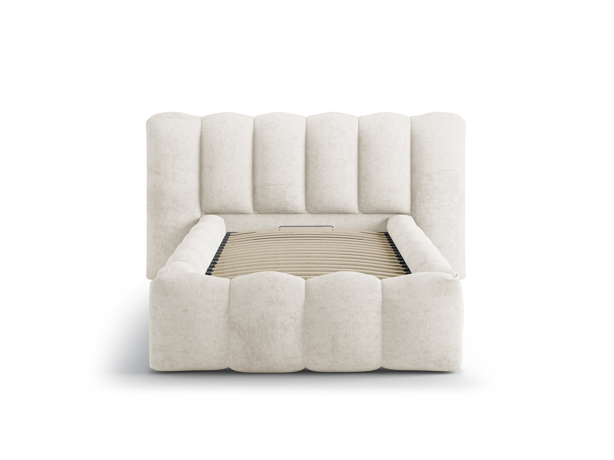 Lupine Letto Contenitore Con Testiera Letto Perfect Harmony - Beige chiaro