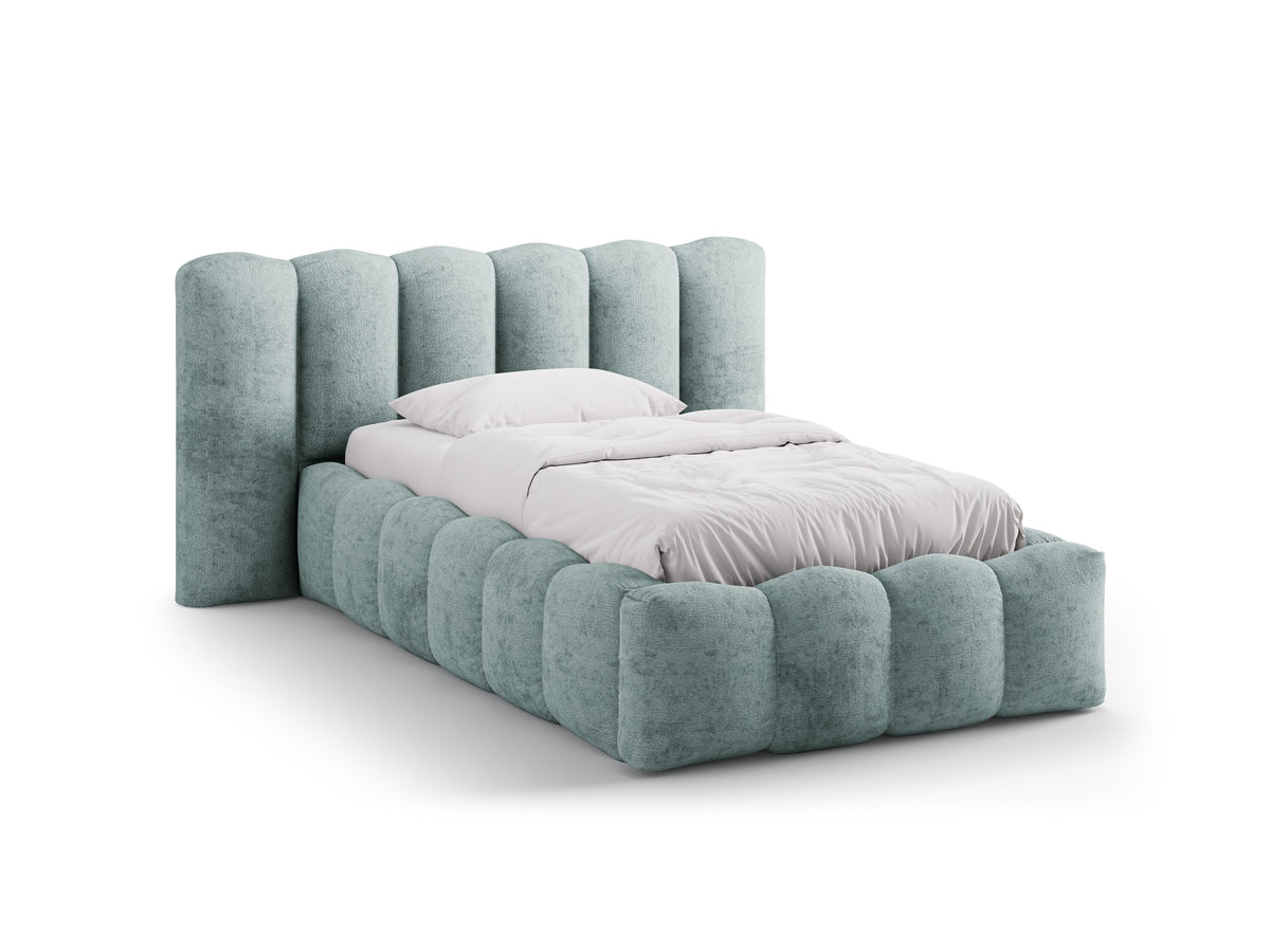 Lupine Letto Contenitore Con Testiera Letto Perfect Harmony - Azzurro