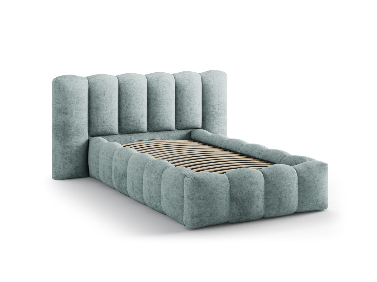 Lupine Letto Contenitore Con Testiera Letto Perfect Harmony - Azzurro