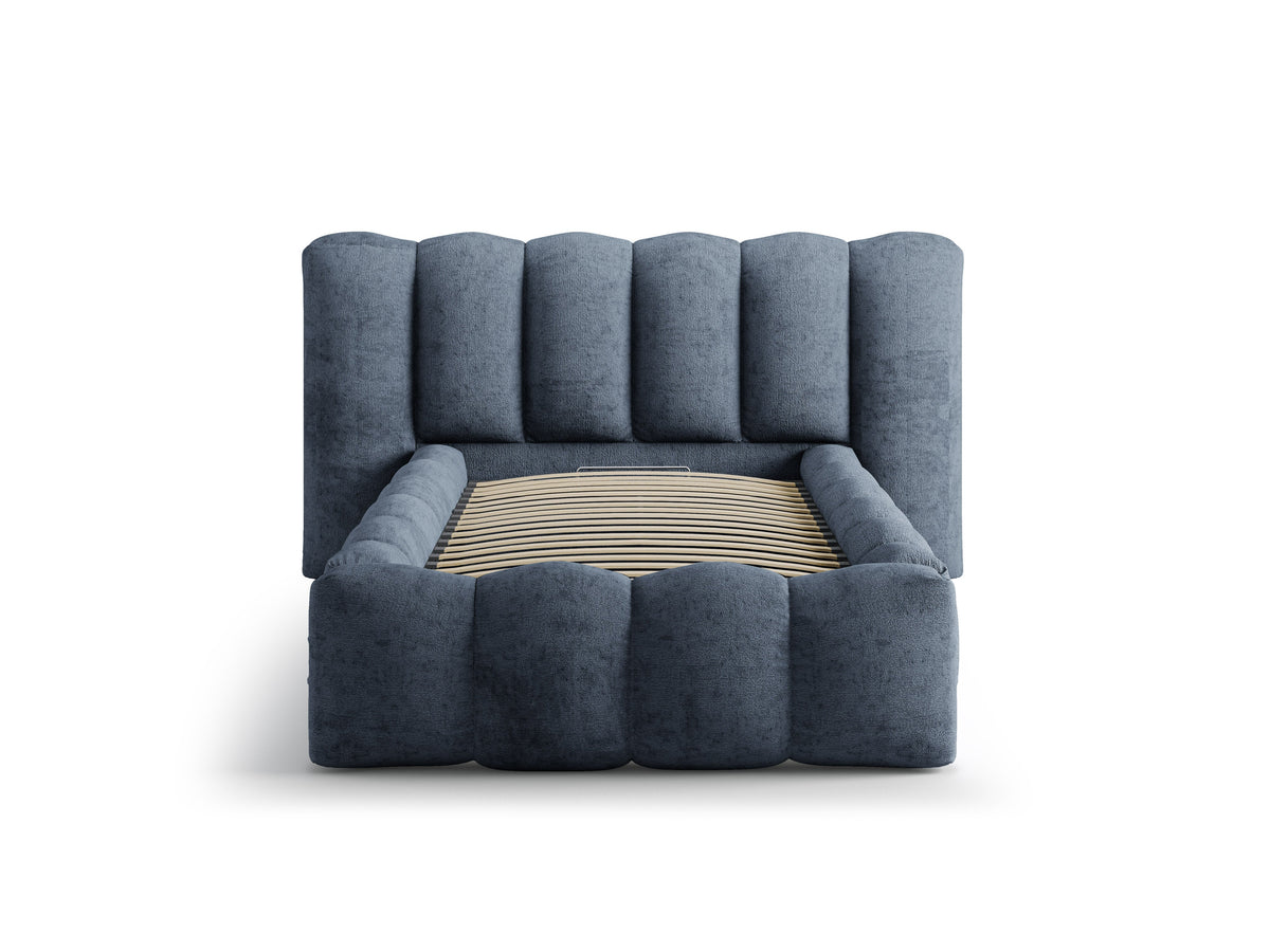 Lupine Letto Contenitore Con Testiera Letto Perfect Harmony - Blu scuro