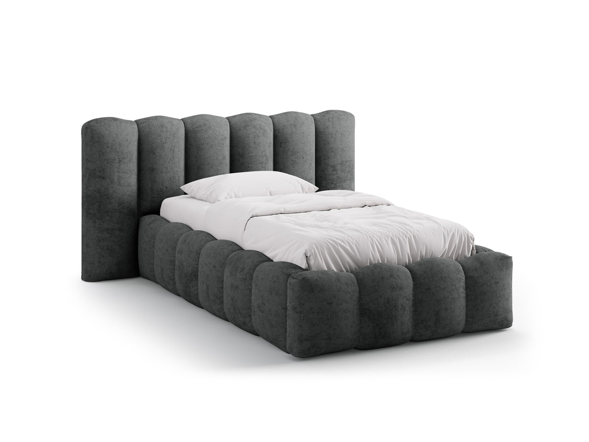 Lupine Letto Contenitore Con Testiera Letto Perfect Harmony - Grigio scuro