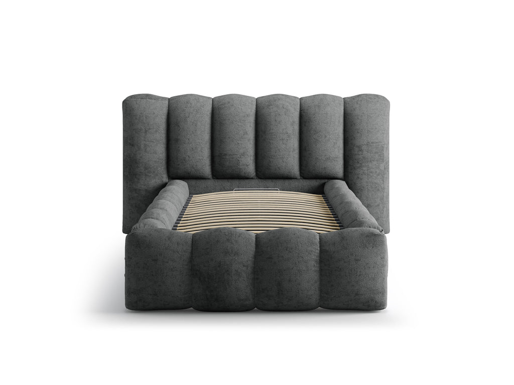 Lupine Letto Contenitore Con Testiera Letto Perfect Harmony - Grigio scuro