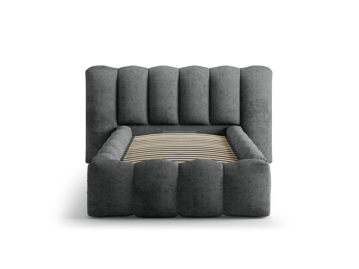 Lupine Letto Contenitore Con Testiera Letto Perfect Harmony - Grigio scuro