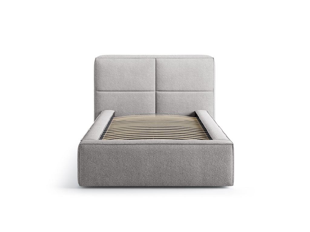 Darren Letto Contenitore Con Testiera Letto LEGEND - Beige scuro