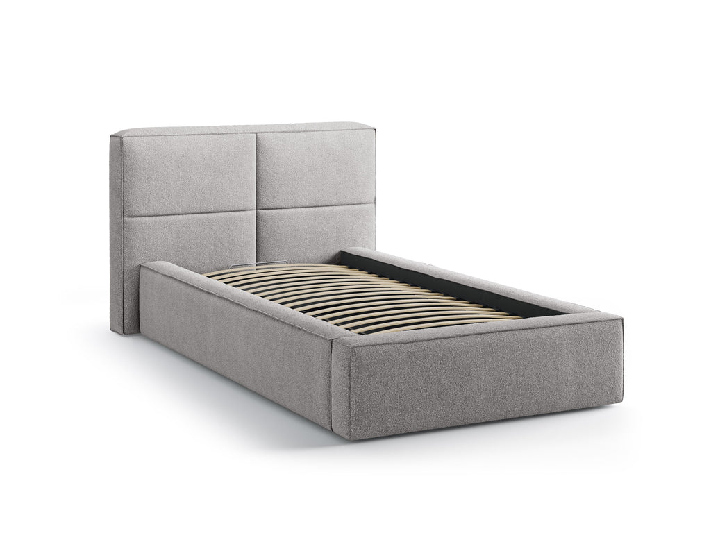 Darren Letto Contenitore Con Testiera Letto LEGEND - Beige scuro