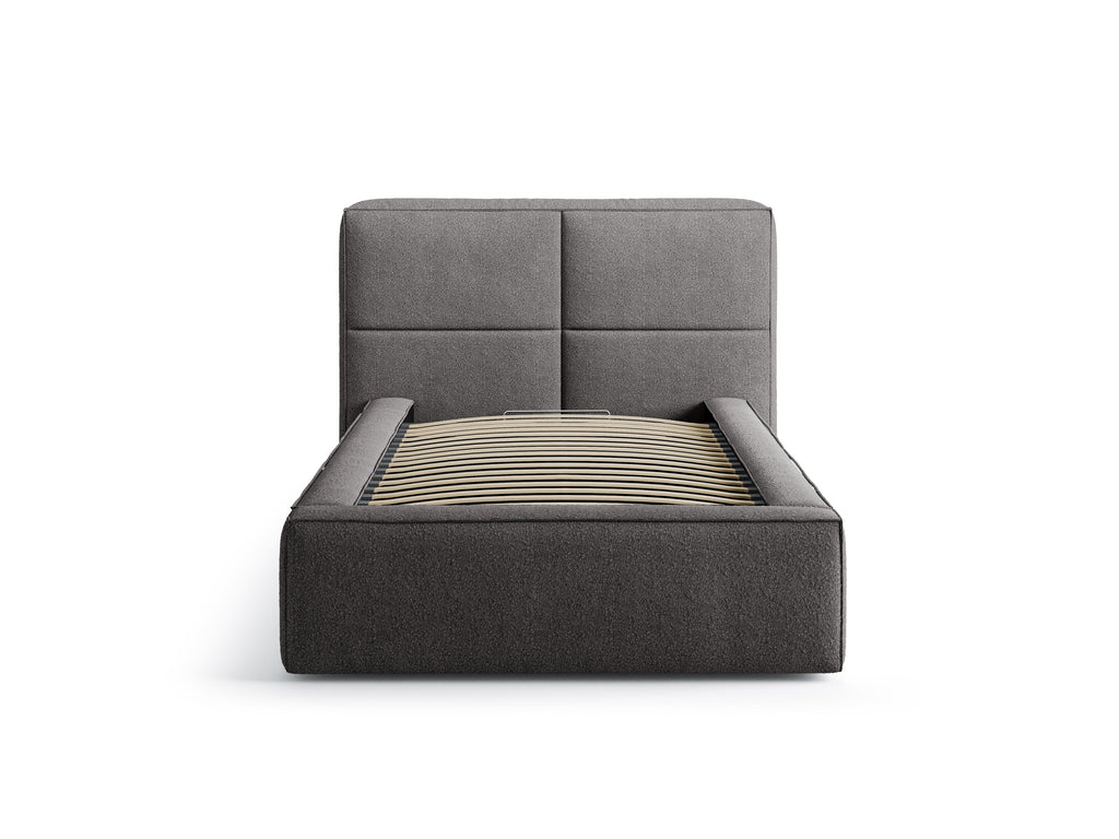 Darren Letto Contenitore Con Testiera Letto LEGEND - Grafite