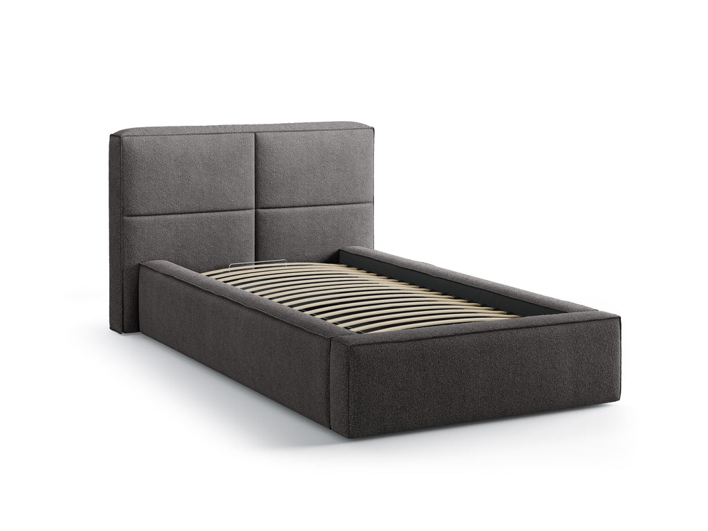Darren Letto Contenitore Con Testiera Letto LEGEND - Grafite
