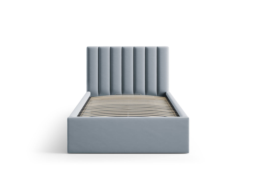 Allison Letto Contenitore Con Testiera Letto Bluvel - Azzurro