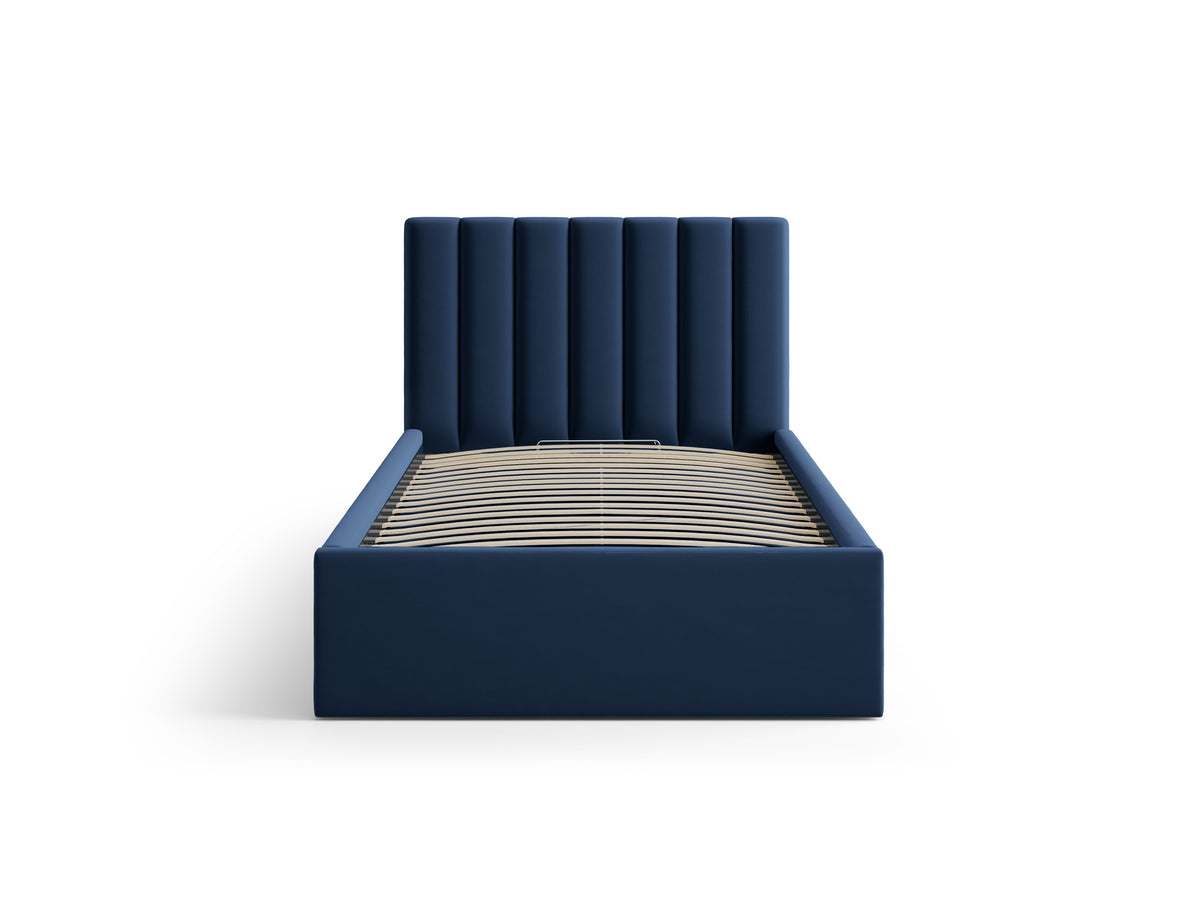 Allison Letto Contenitore Con Testiera Letto Bluvel - Blu reale