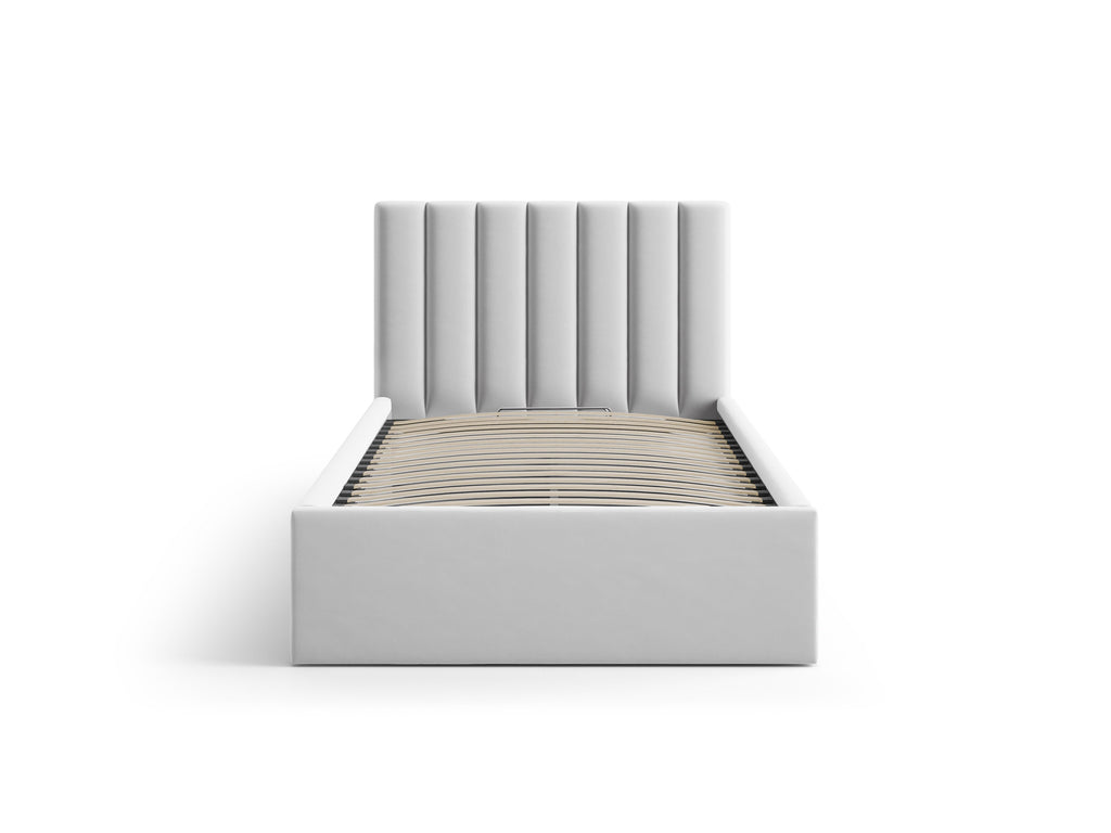 Allison Letto Contenitore Con Testiera Letto Bluvel - Argento