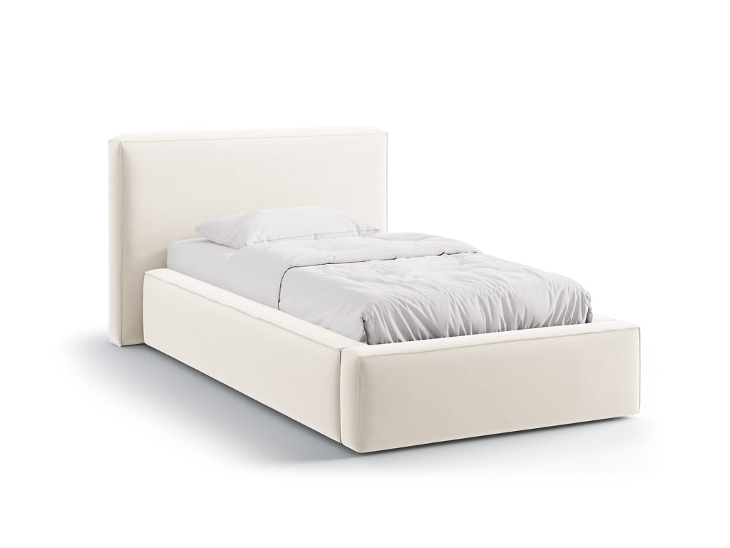 Jodie Letto Contenitore Con Testiera Letto Bluvel - Beige chiaro