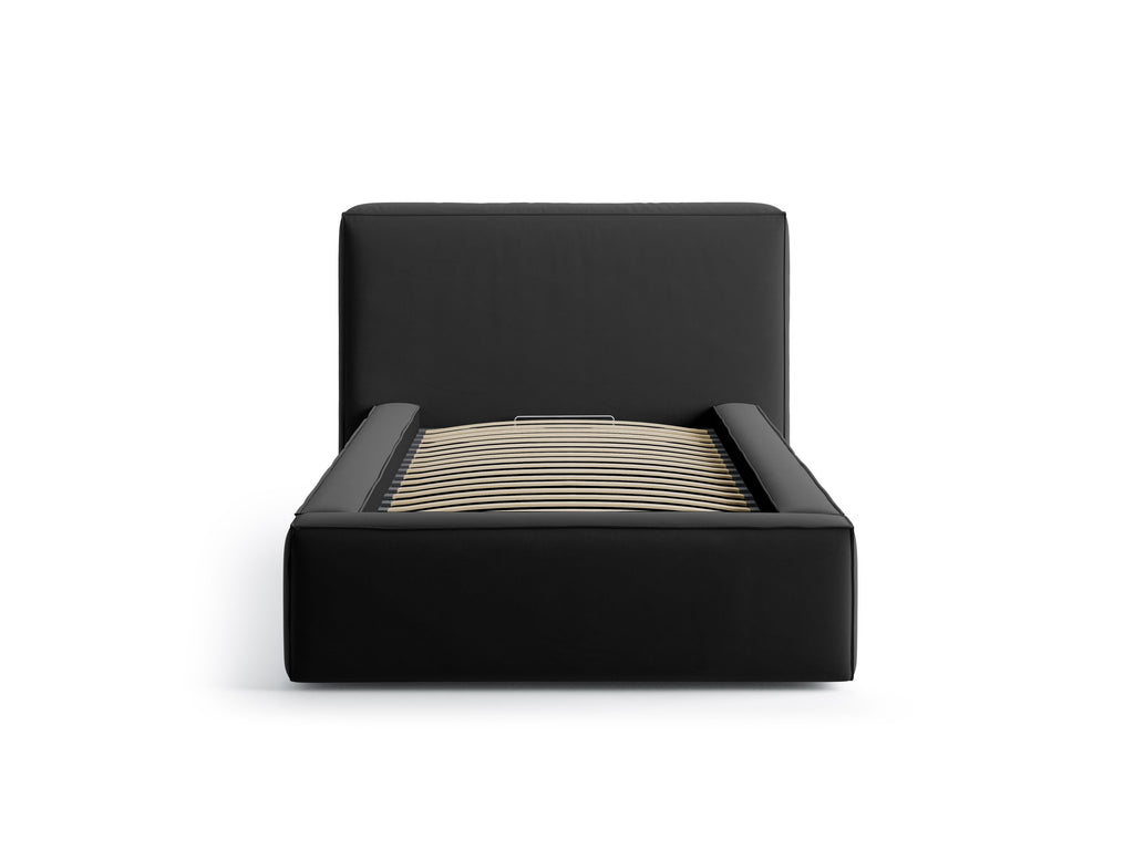 Jodie Letto Contenitore Con Testiera Letto Bluvel - Nero