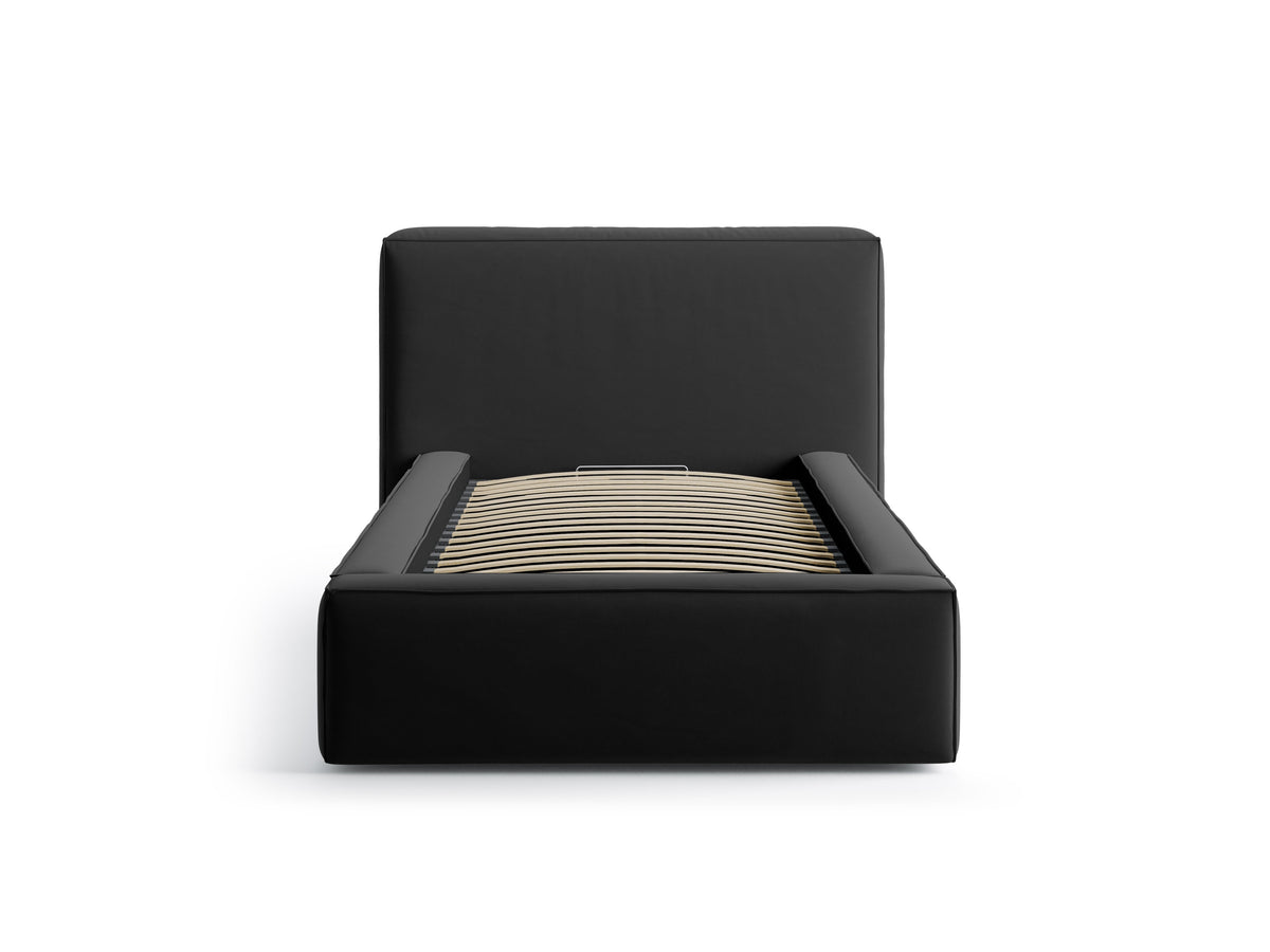 Jodie Letto Contenitore Con Testiera Letto Bluvel - Nero