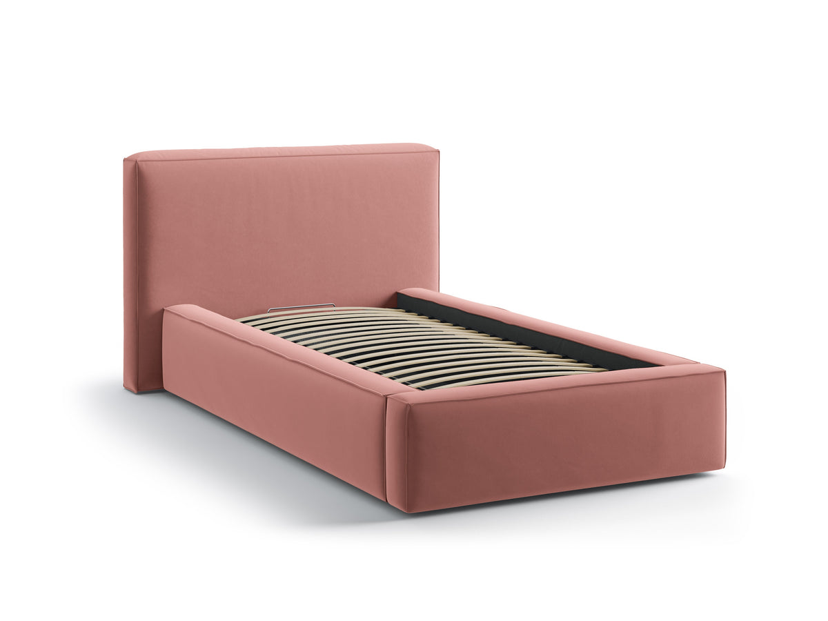 Jodie Letto Contenitore Con Testiera Letto Bluvel - Rosa