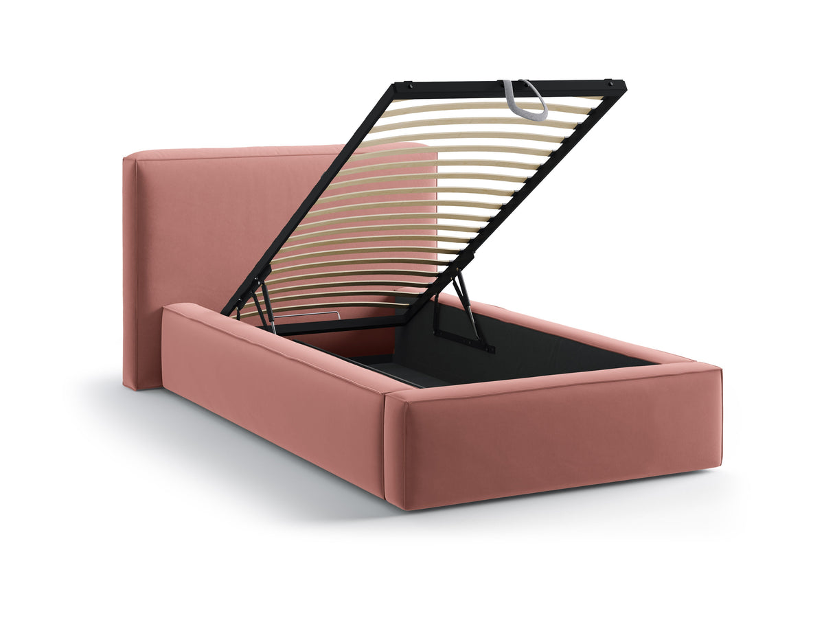 Jodie Letto Contenitore Con Testiera Letto Bluvel - Rosa