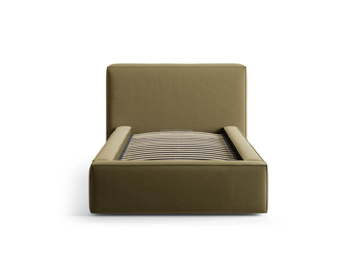 Jodie Letto Contenitore Con Testiera Letto Bluvel - Verde