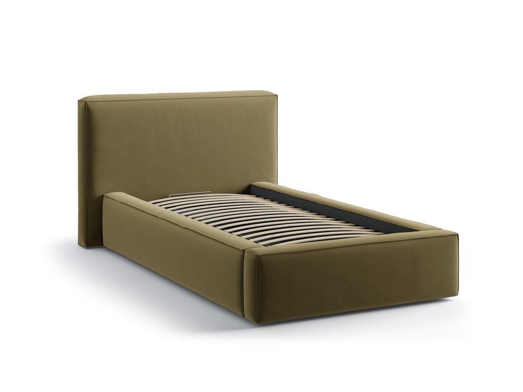 Jodie Letto Contenitore Con Testiera Letto Bluvel - Verde