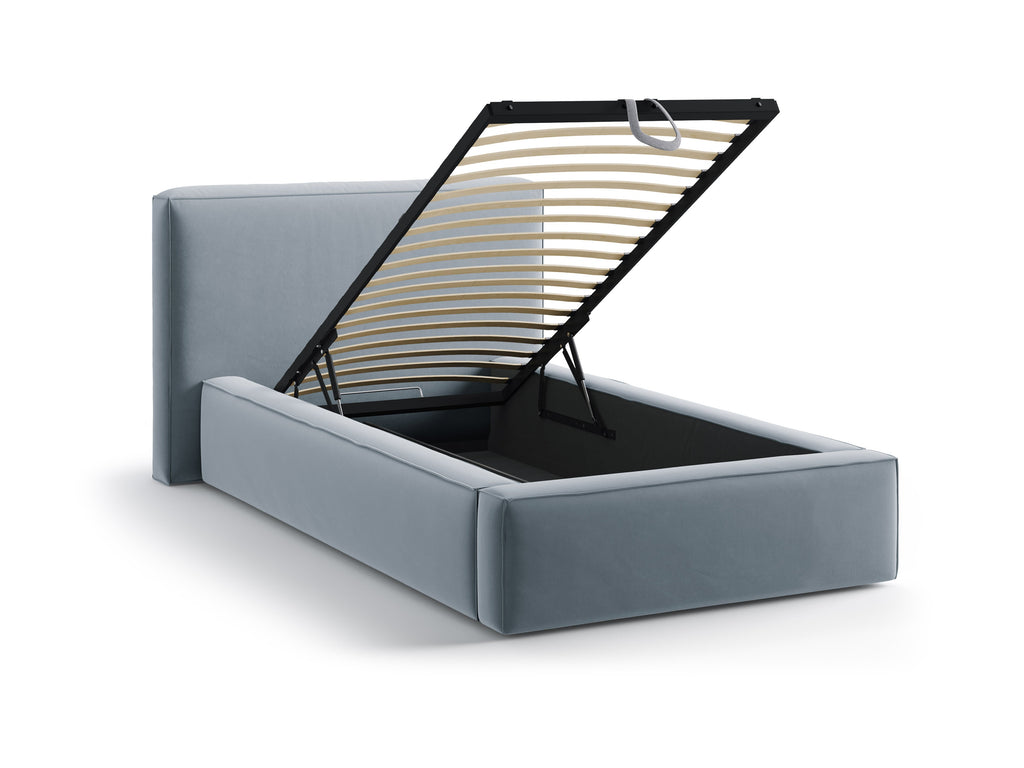 Jodie Letto Contenitore Con Testiera Letto Bluvel - Azzurro