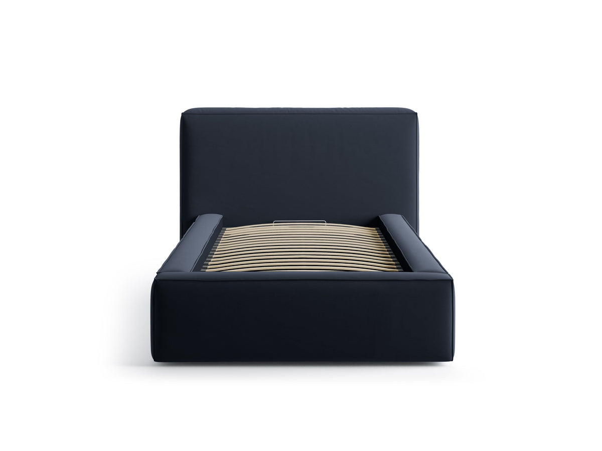 Jodie Letto Contenitore Con Testiera Letto Bluvel - Blu scuro