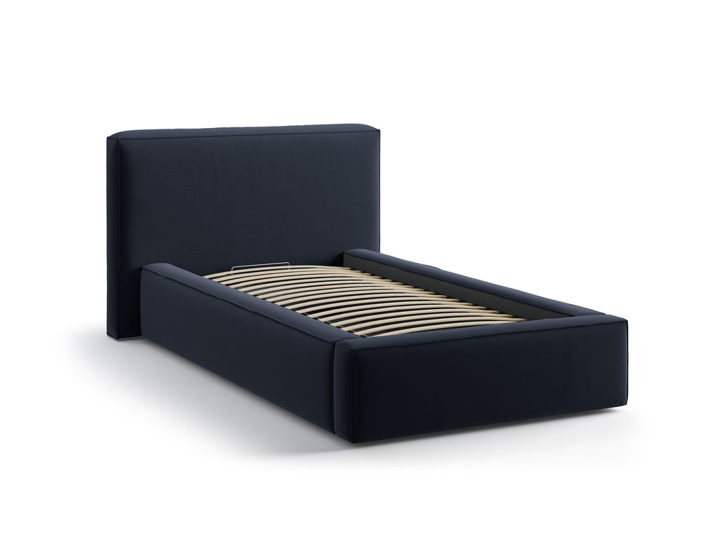 Jodie Letto Contenitore Con Testiera Letto Bluvel - Blu scuro