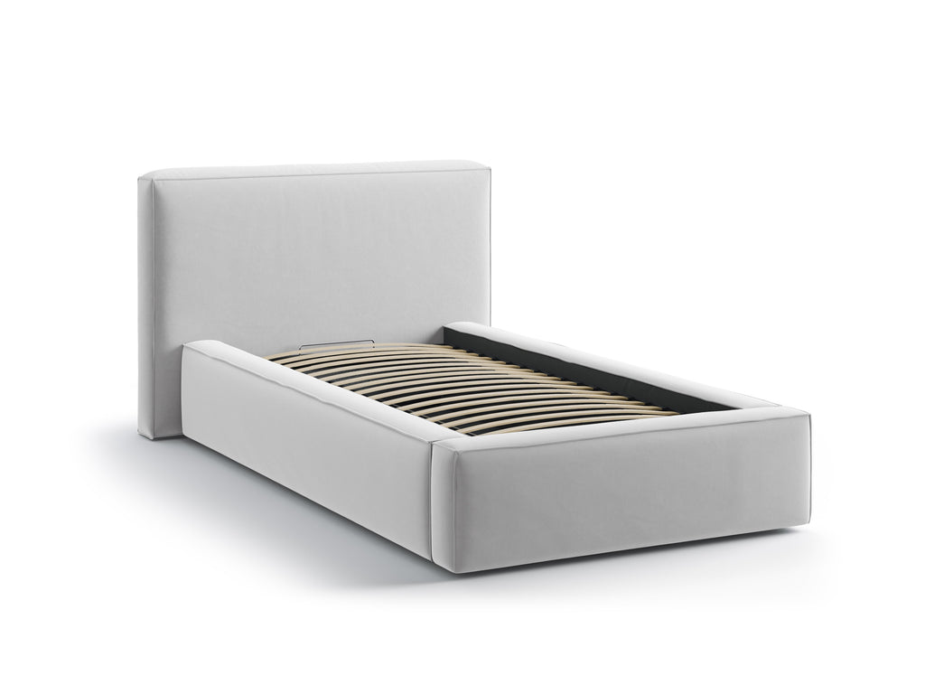 Jodie Letto Contenitore Con Testiera Letto Bluvel - Argento