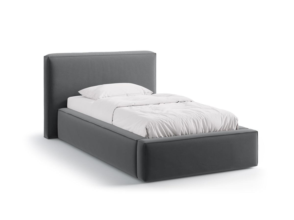 Jodie Letto Contenitore Con Testiera Letto Bluvel - Grigio
