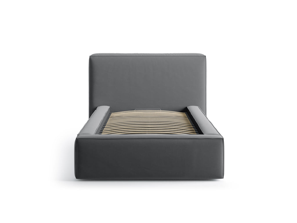 Jodie Letto Contenitore Con Testiera Letto Bluvel - Grigio
