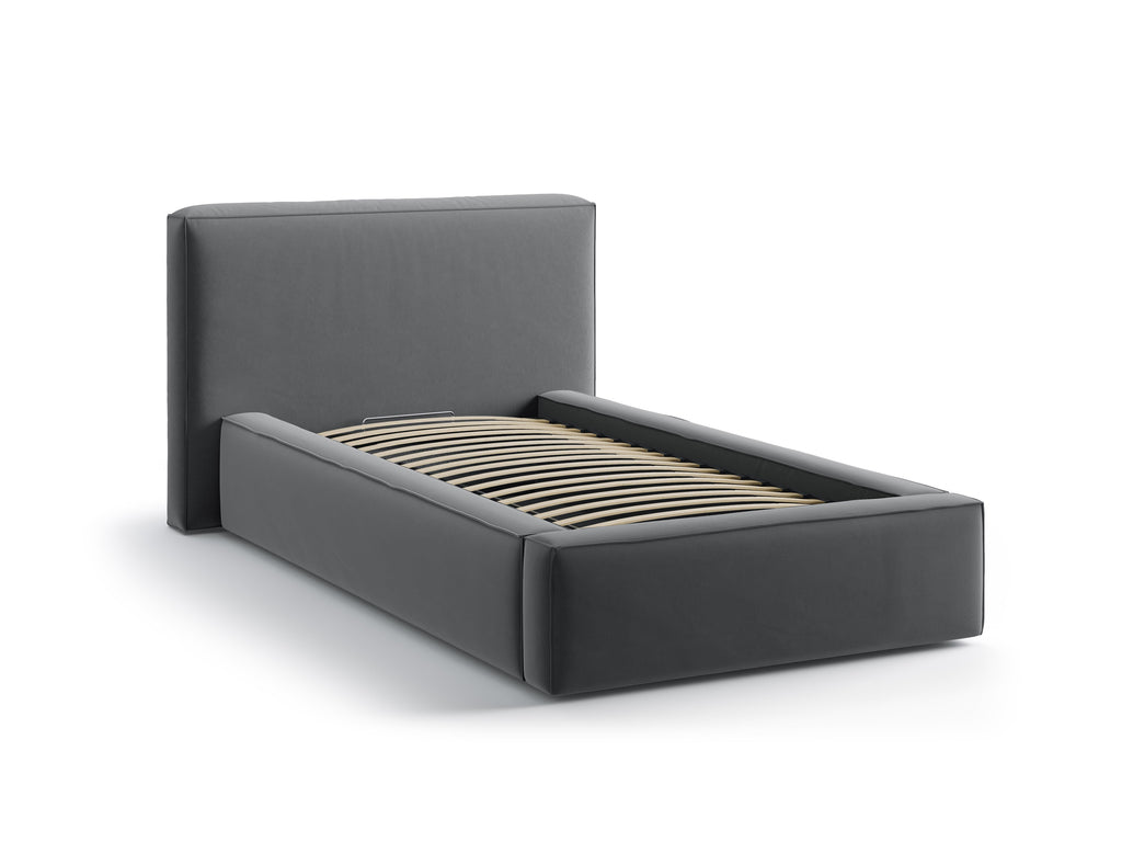 Jodie Letto Contenitore Con Testiera Letto Bluvel - Grigio