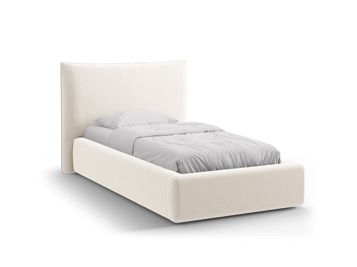 Kaelle Letto Contenitore Con Testiera Letto Bluvel - Beige chiaro