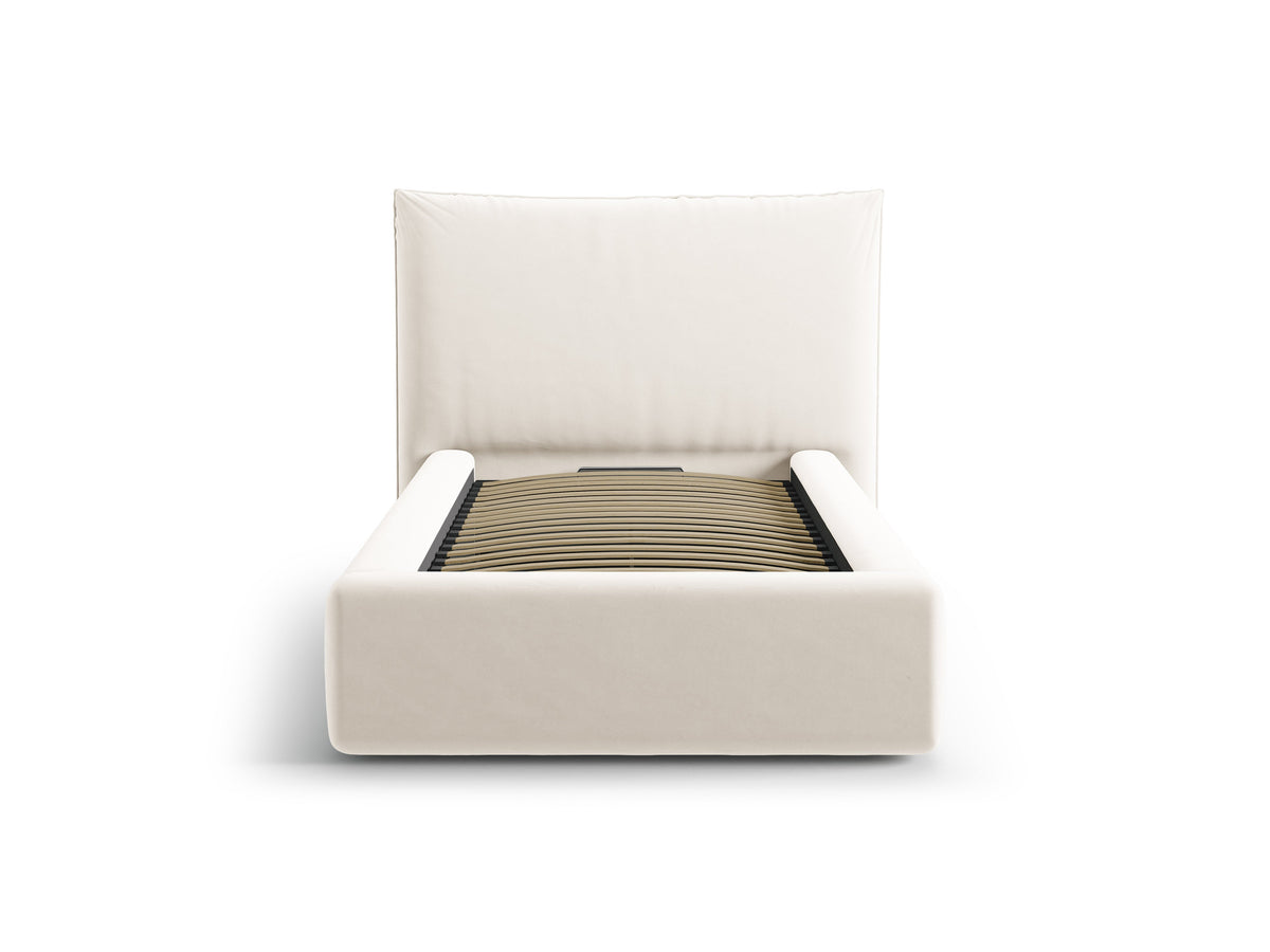 Kaelle Letto Contenitore Con Testiera Letto Bluvel - Beige chiaro
