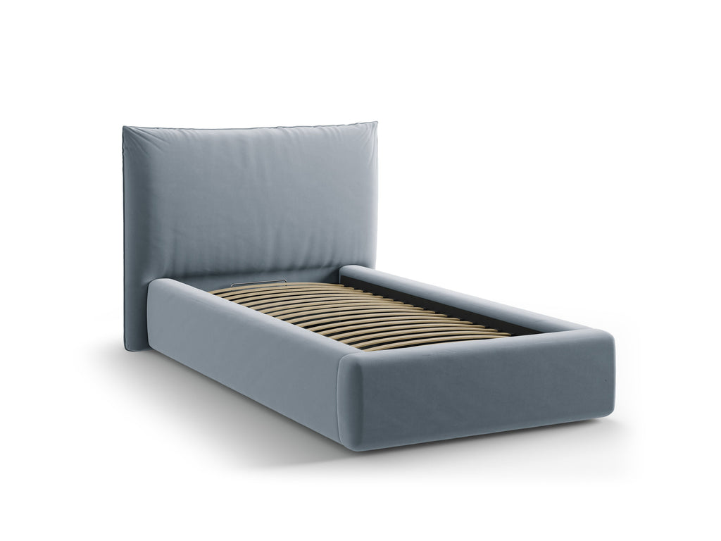 Kaelle Letto Contenitore Con Testiera Letto Bluvel - Azzurro