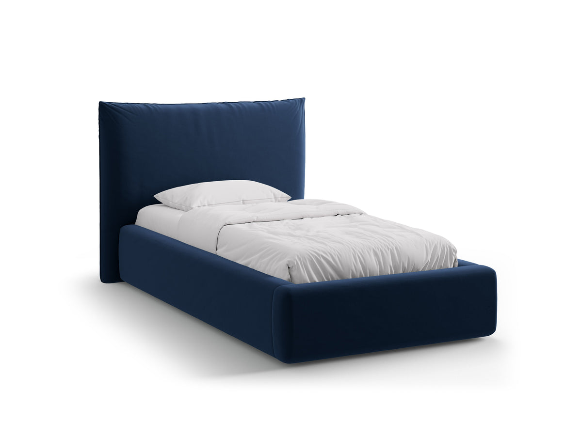 Kaelle Letto Contenitore Con Testiera Letto Bluvel - Blu reale