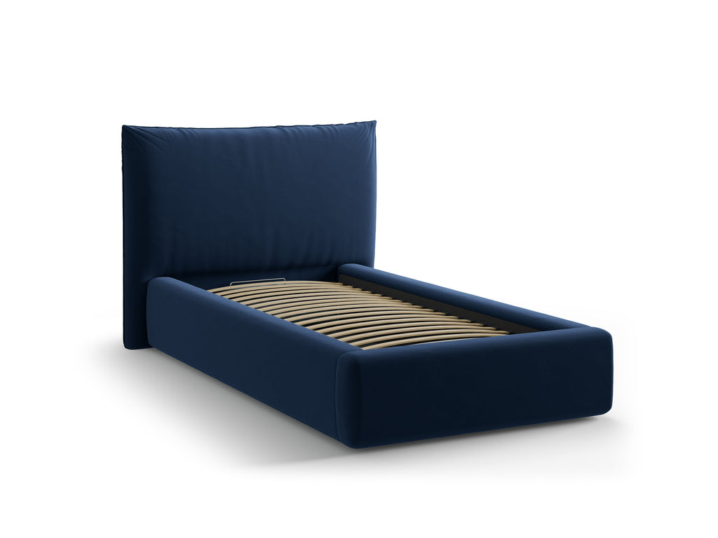 Kaelle Letto Contenitore Con Testiera Letto Bluvel - Blu reale