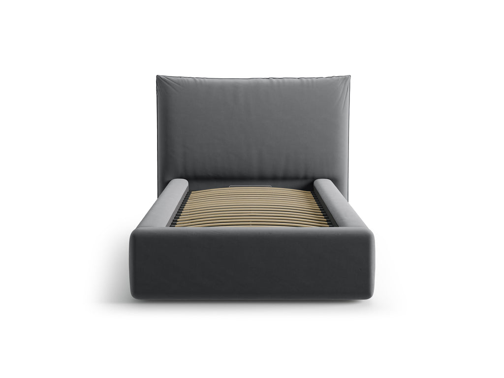 Kaelle Letto Contenitore Con Testiera Letto Bluvel - Grigio