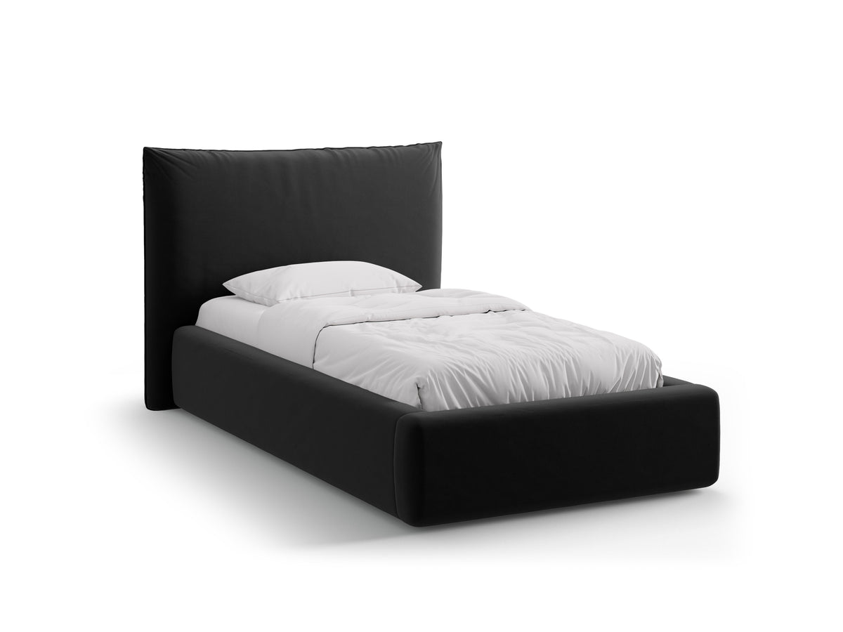 Kaelle Letto Contenitore Con Testiera Letto Bluvel - Nero