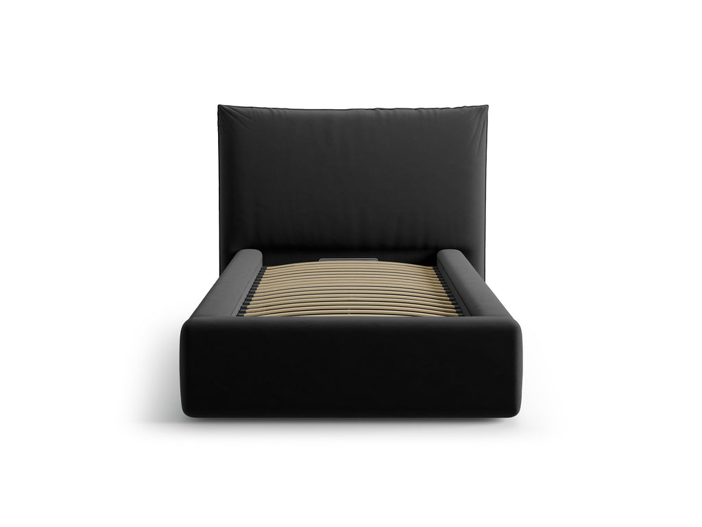 Kaelle Letto Contenitore Con Testiera Letto Bluvel - Nero