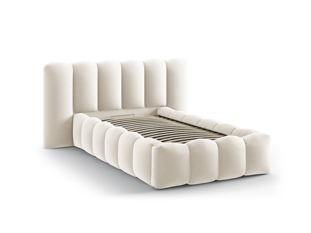 Lupine Letto Contenitore Con Testiera Letto Paris - Beige