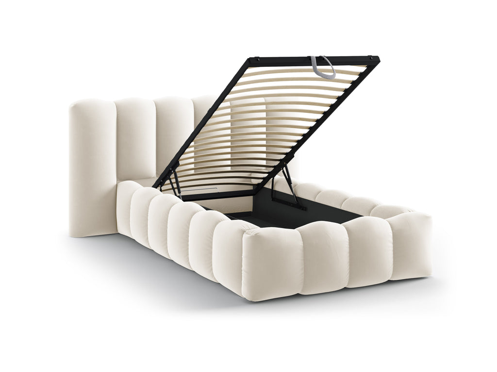 Lupine Letto Contenitore Con Testiera Letto Paris - Beige