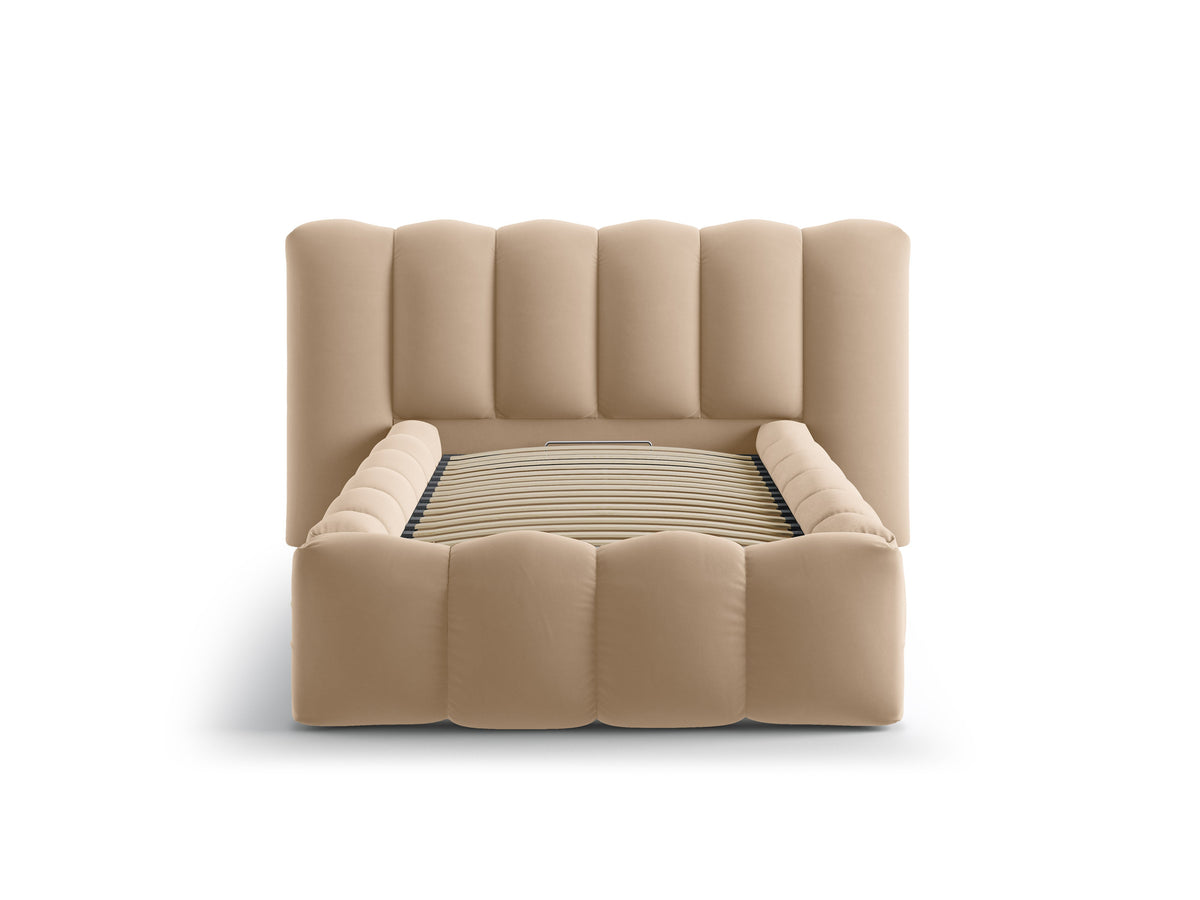 Lupine Letto Contenitore Con Testiera Letto Paris - Sabbia