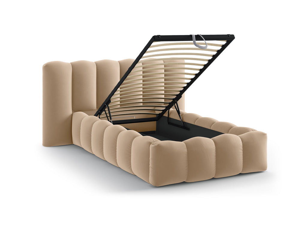 Lupine Letto Contenitore Con Testiera Letto Paris - Sabbia