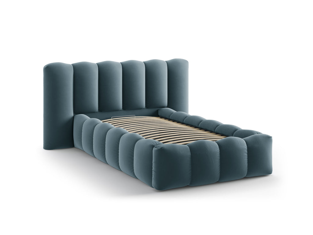 Lupine Letto Contenitore Con Testiera Letto Paris - Blu