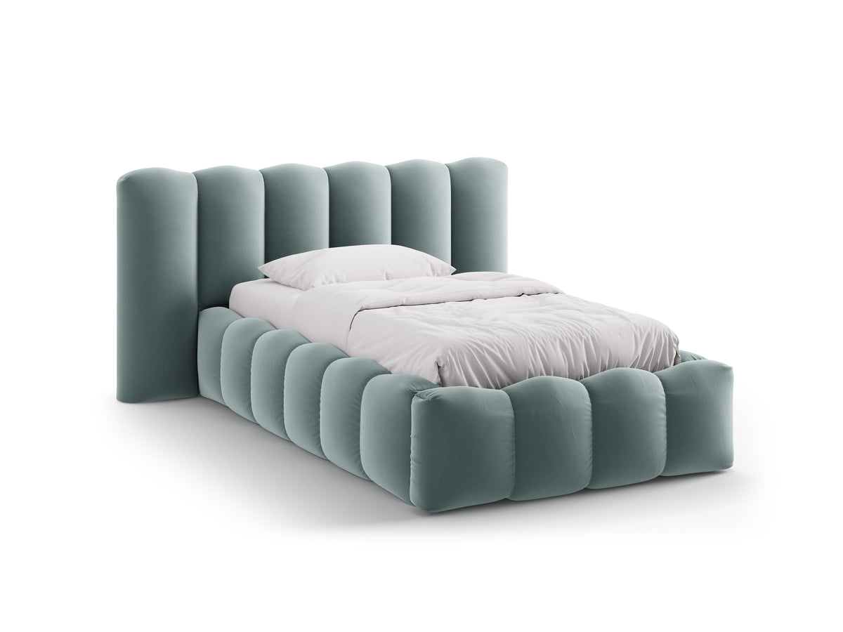 Lupine Letto Contenitore Con Testiera Letto Paris - Menta