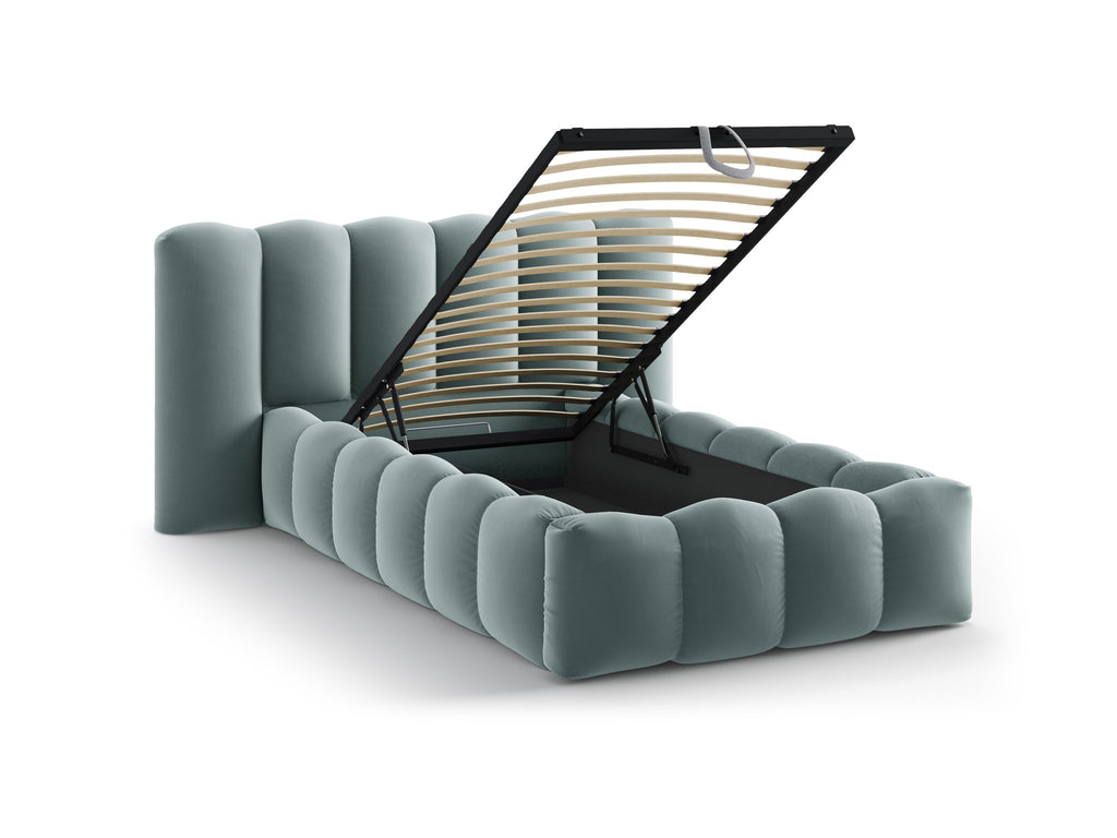 Lupine Letto Contenitore Con Testiera Letto Paris - Menta