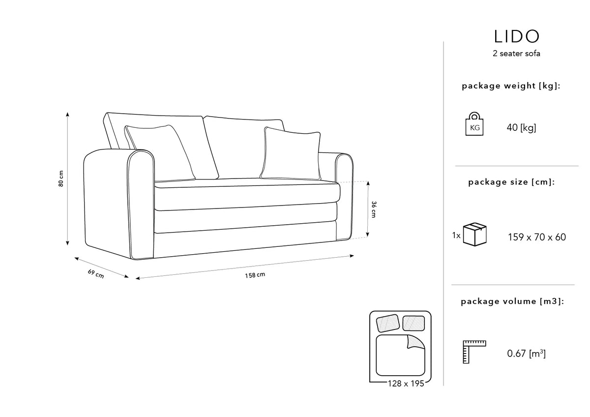 Divano Letto Solid LIDO