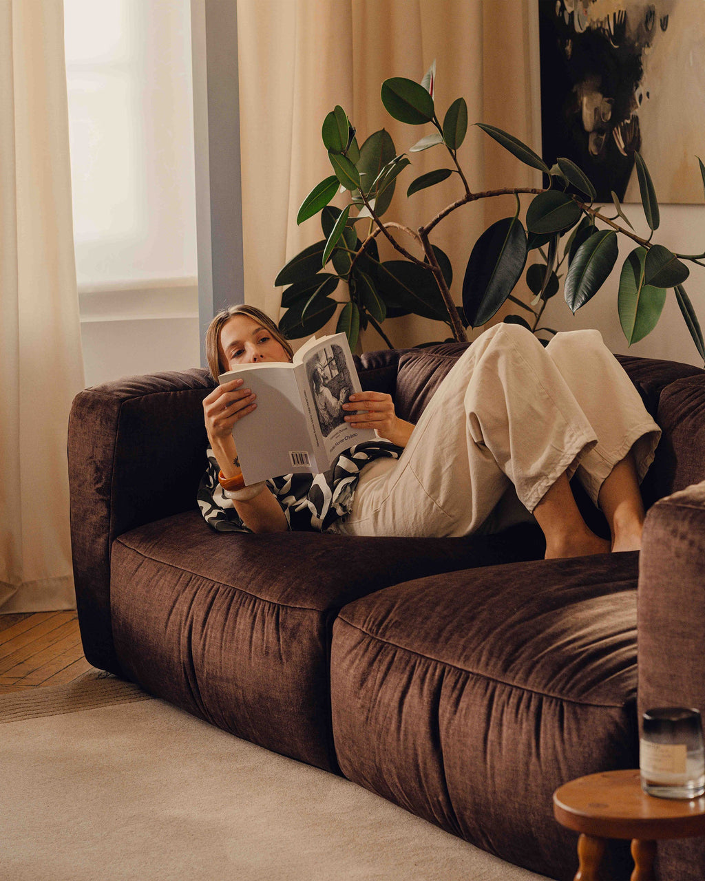 Martina Divano 2 Posti Monet - Grigio beige melange